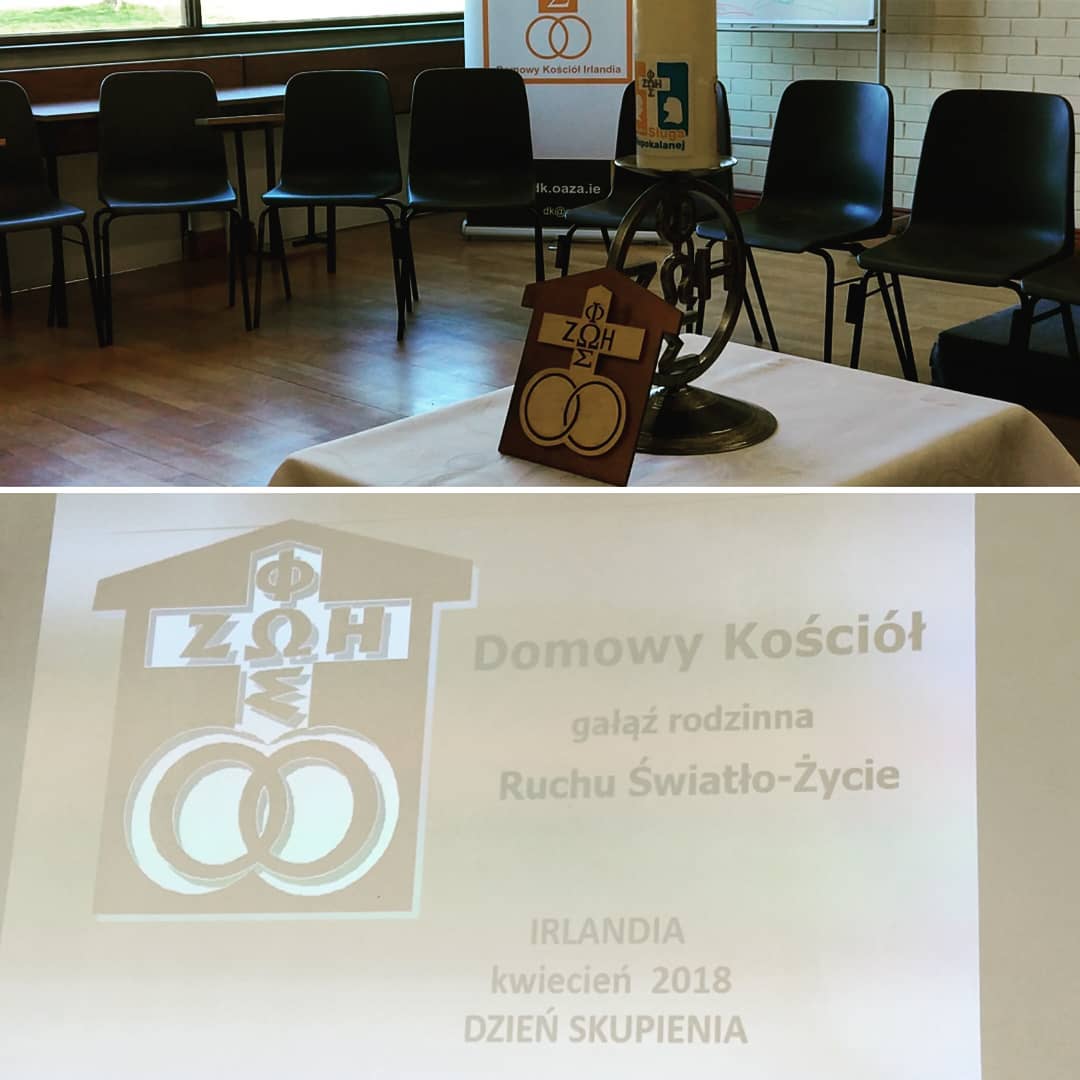 Dziś w naszym werbistowskim domu wielka radość. Zjechały się pary animatorskie Domowego Kościoła z całej Irlandii na Dzi