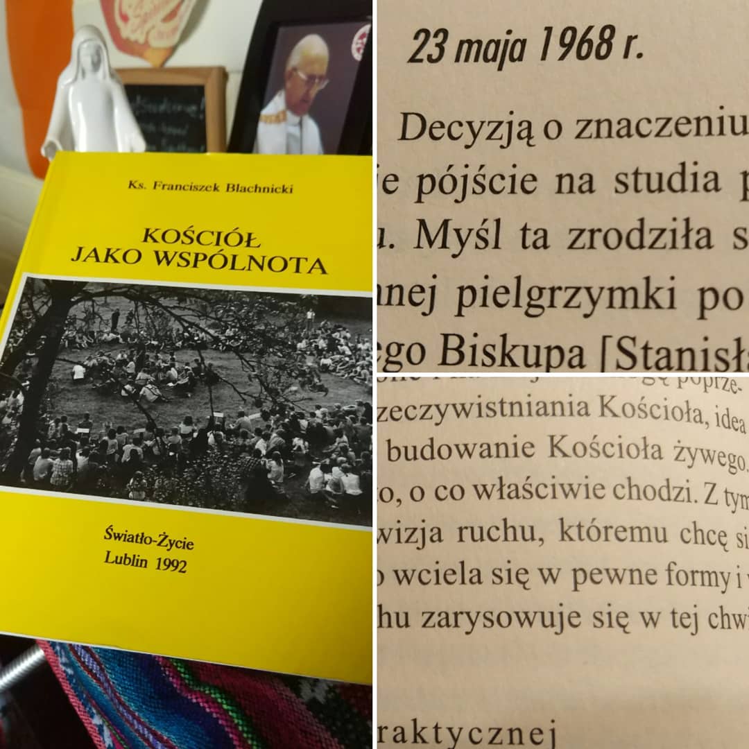 Moja kolejna lektura (powrót po latach 😊 ) na okres po Pięćdziesiątnicy rozpoczyna się w symbolicznym dniu. Dziś mija ró