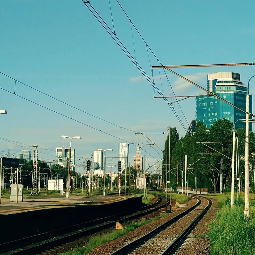 Warsaw style, lubi się te klimaty :) Na południu burze ale tu…