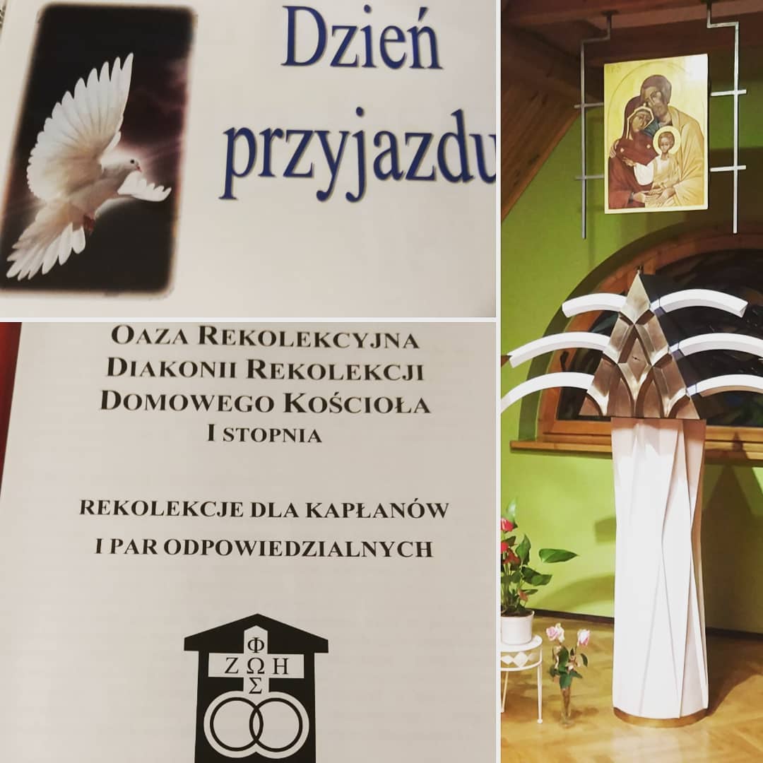 Dziś popołudniu w Domu Centralnym Domowego Kościoła w Krościenku rozpoczynamy Oazę Rekolekcyjną, którą będę miał dar mod