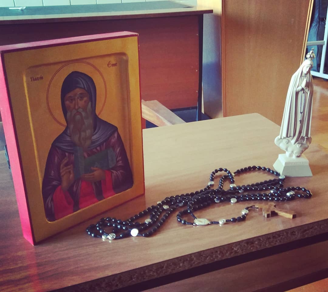 Dziś na spotkaniu Wspólnoty św Endy dużo o #różaniec…
