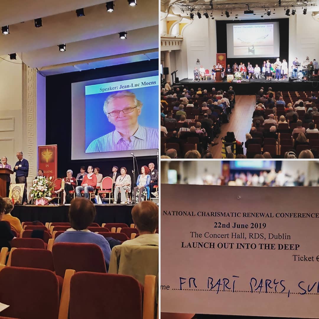 Dobry początek na urodziny.
Narodowa konferencja odnowy charyzmatycznej w Irlandii. Pierwsza konferencja po uwielbieni
