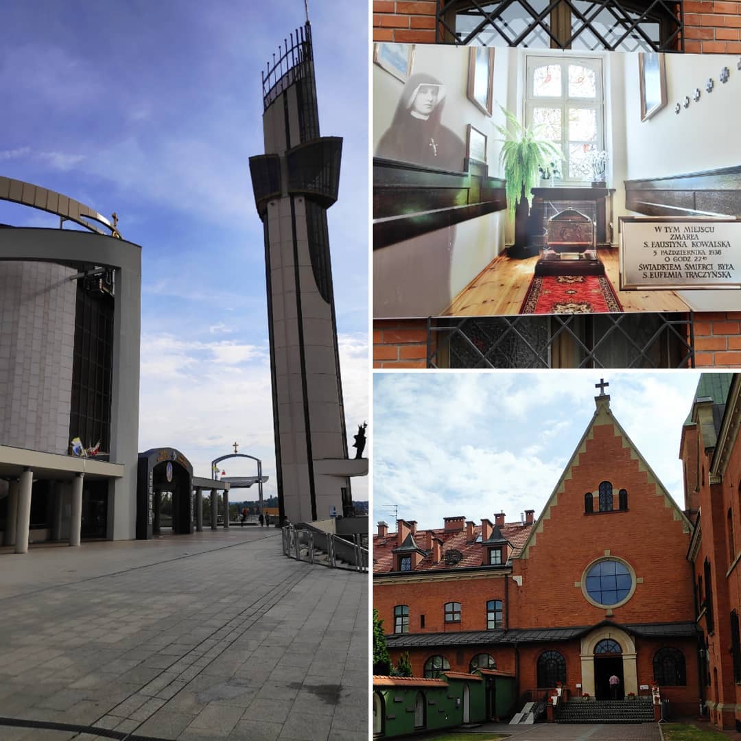 Drugi punkt dzisiejszego pielgrzymowania - Łagiewniki. Jezu…
