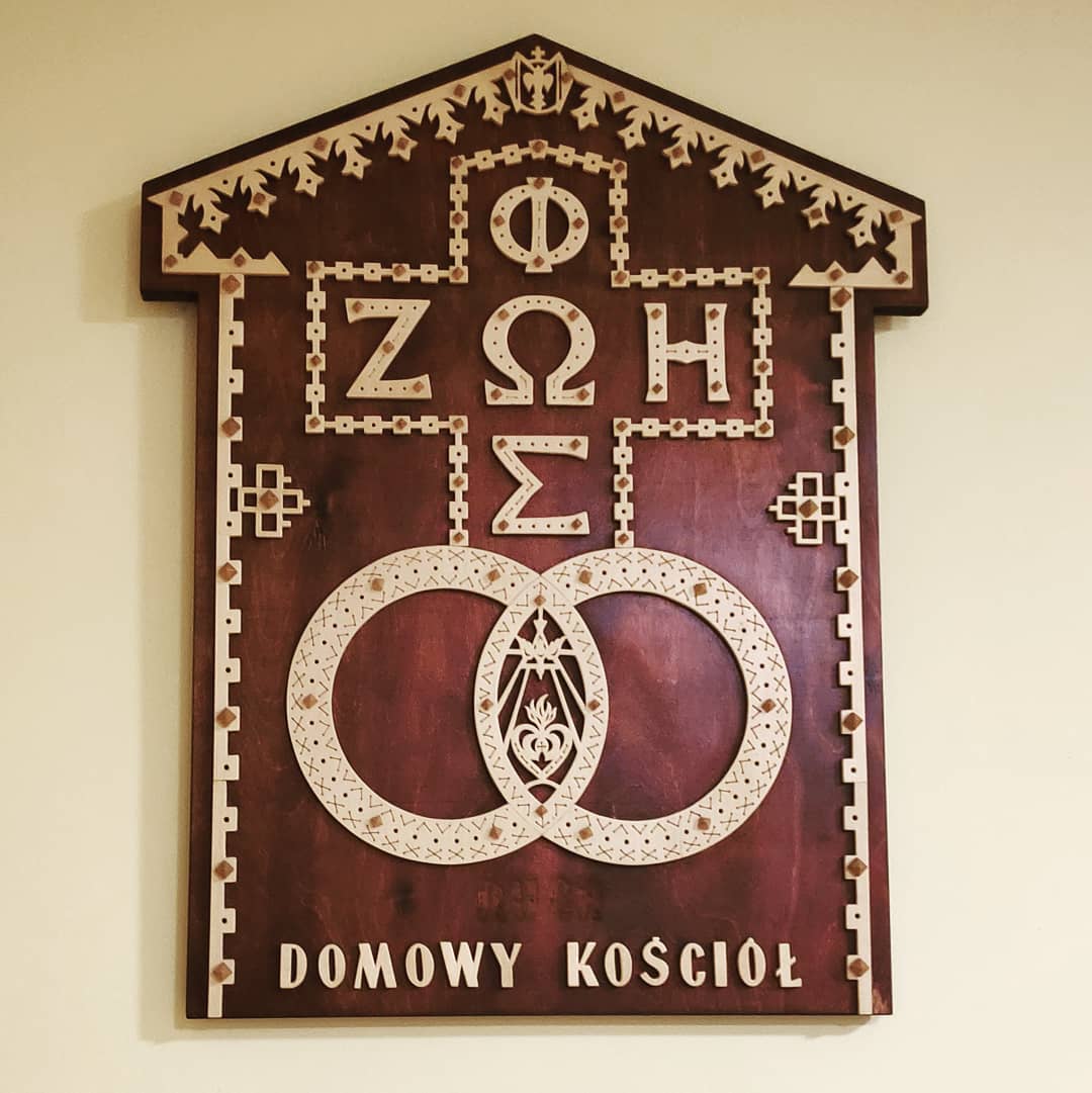 Ten piękny znak Domowego Kościoła będzie mi towarzyszył przez…