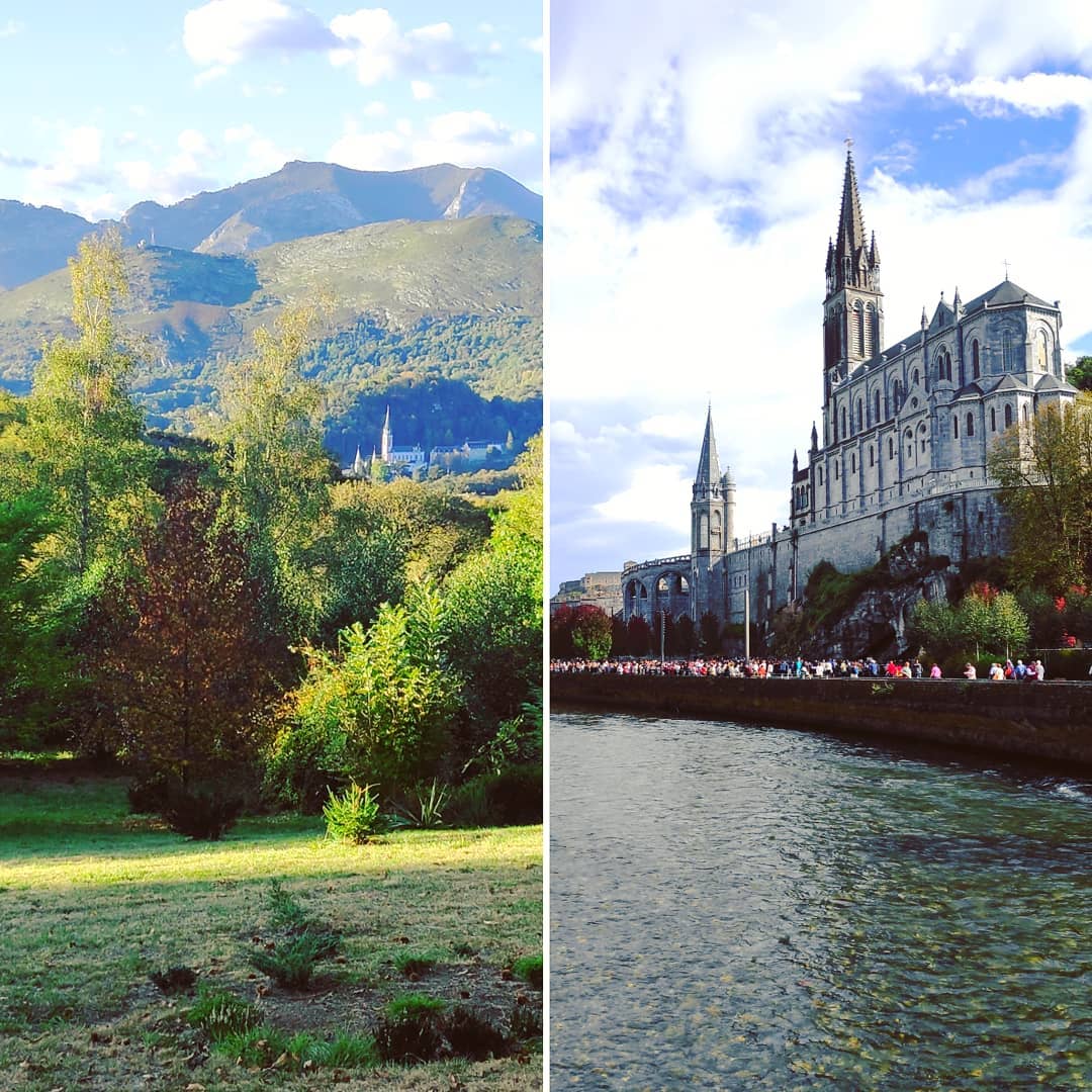 Lourdes... Przepiękny zakątek Niepokalanej 🌹 W tak urokliwym…