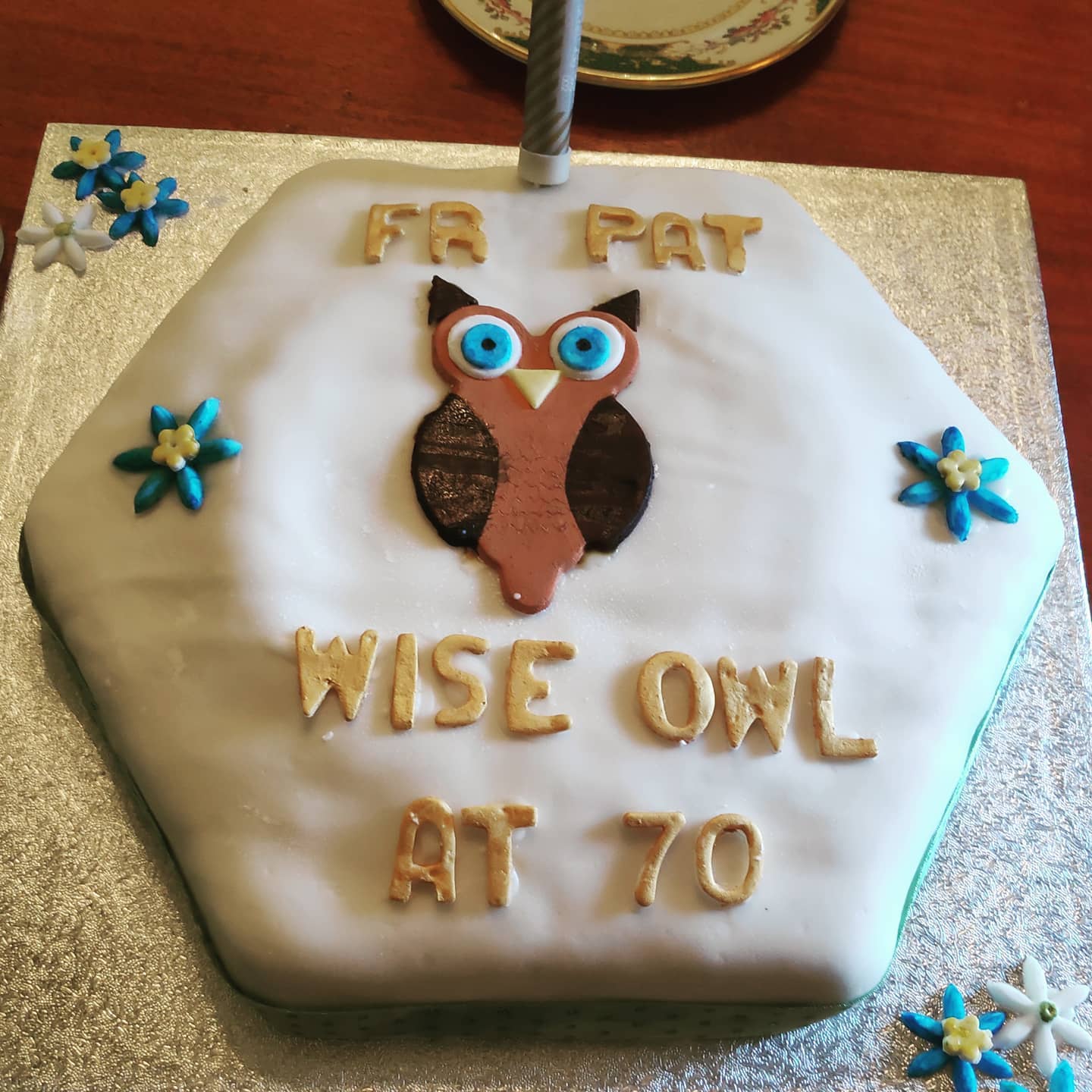 Socially distant birthday party 🎉 Nasz przełożony kończy dziś…