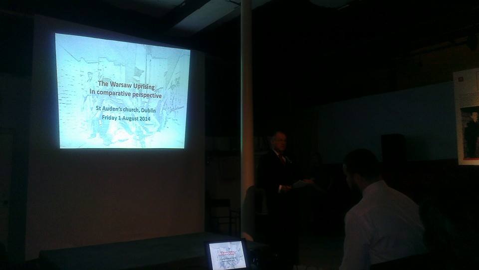 Dr Gabriel Doherty from the University College Cork is giving a…