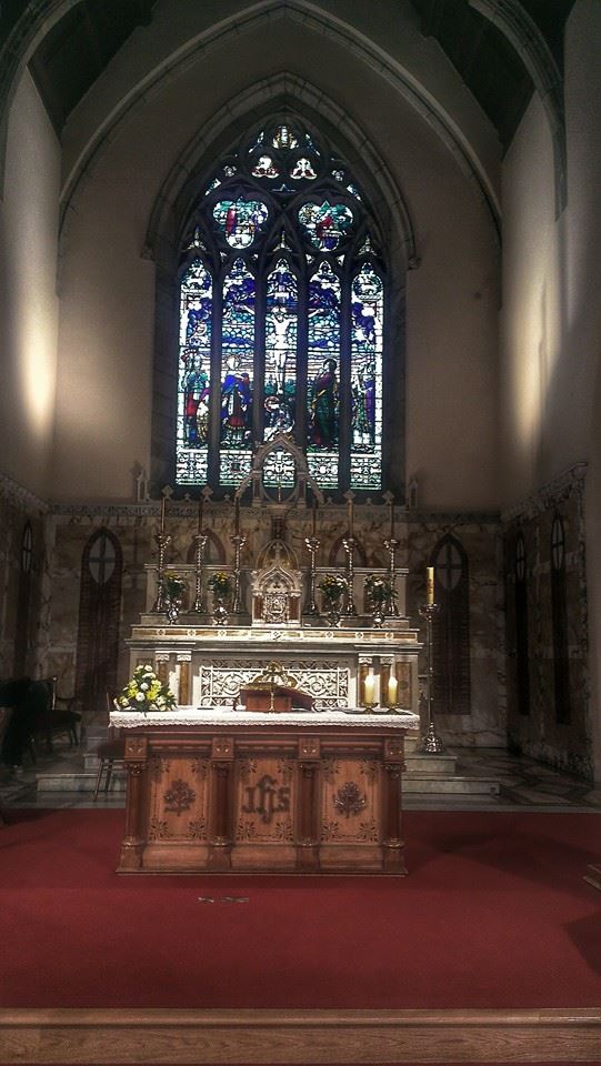 This morning we're gonna broadcast from Carlow, the church…