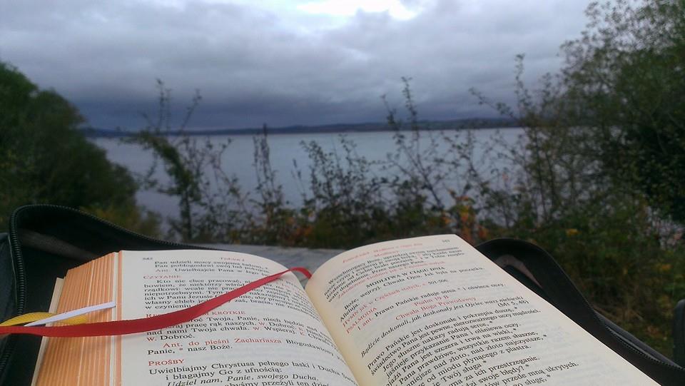 Praying the Divne Office surrounded by the beauty of nature. I…
