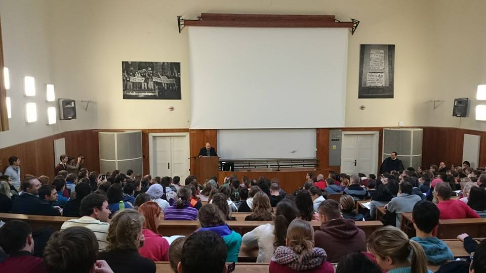 Fr Tomáš Halik, is giving a lecture about belief and unbelief.…