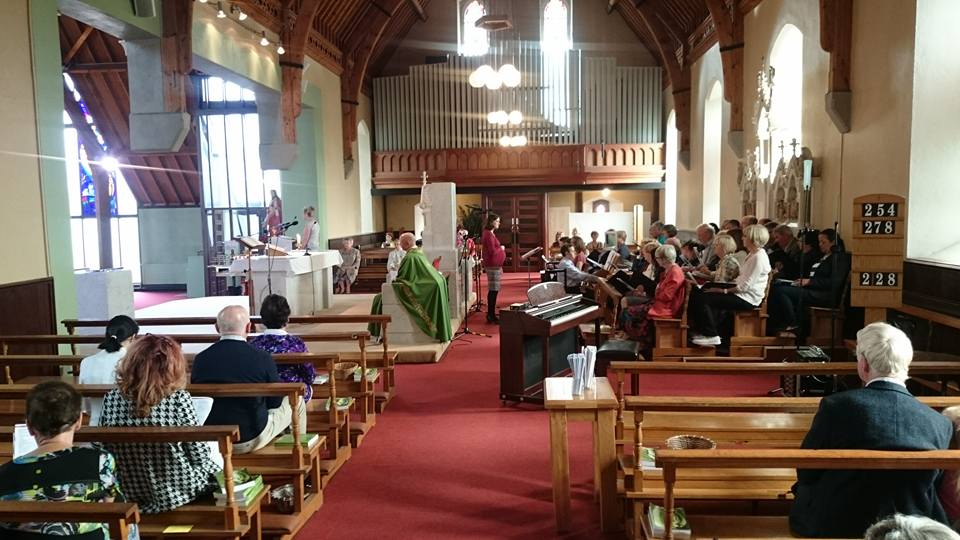 Mass for RTE Radio 1 extra is being broadcast from the Parish…
