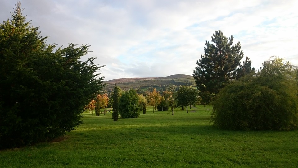 Jesienne Tipperary :) Dobry przystanek na brewiarz :)