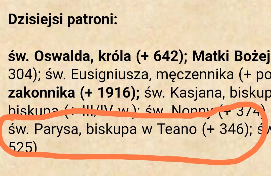 Taka sytuacja. Imieniny mam 24 sierpnia ale okazuje się że i…