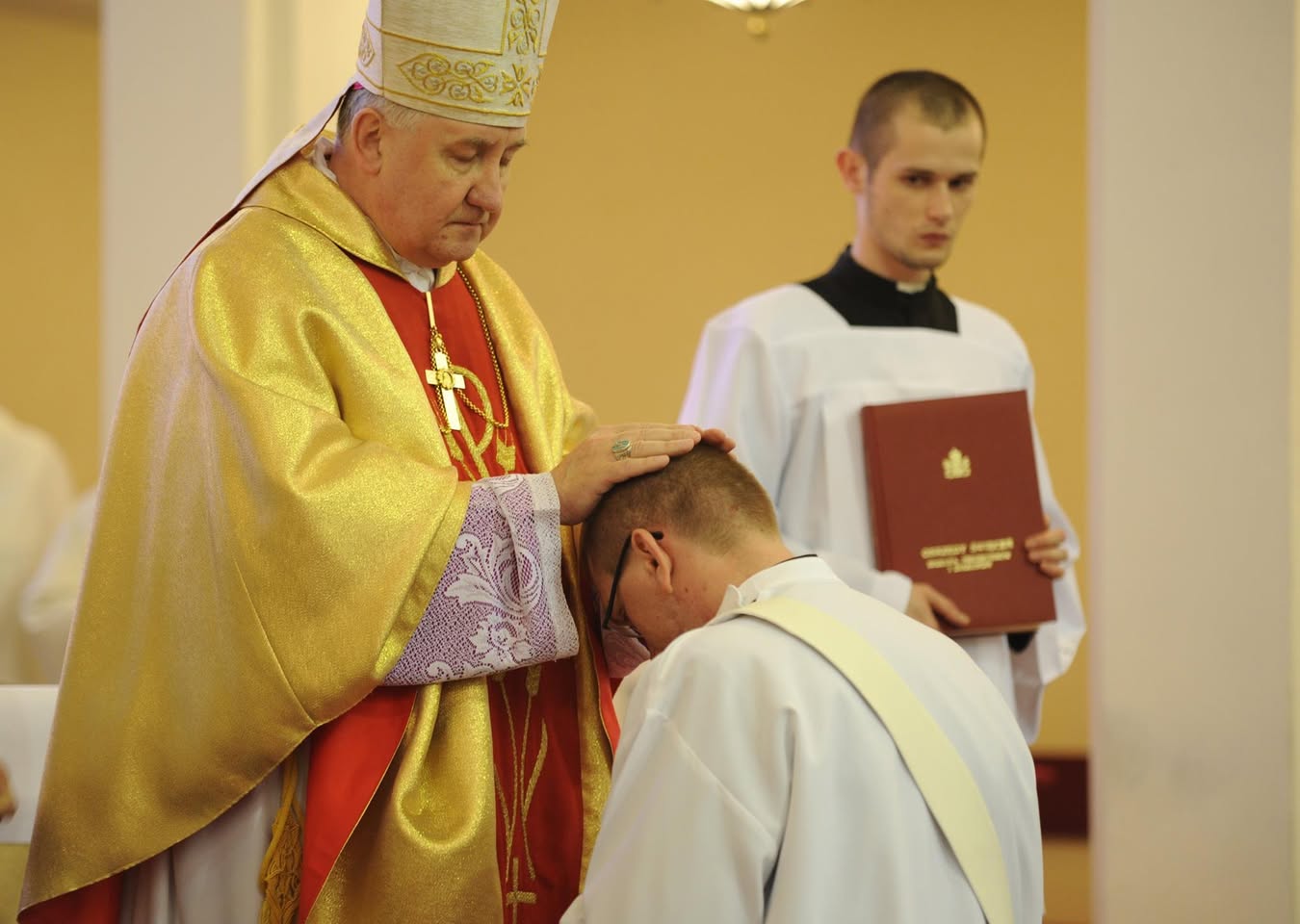 Today is the third anniversary of my priestly ordination. What can I say? 'What return can I make to Yahweh for his gene
