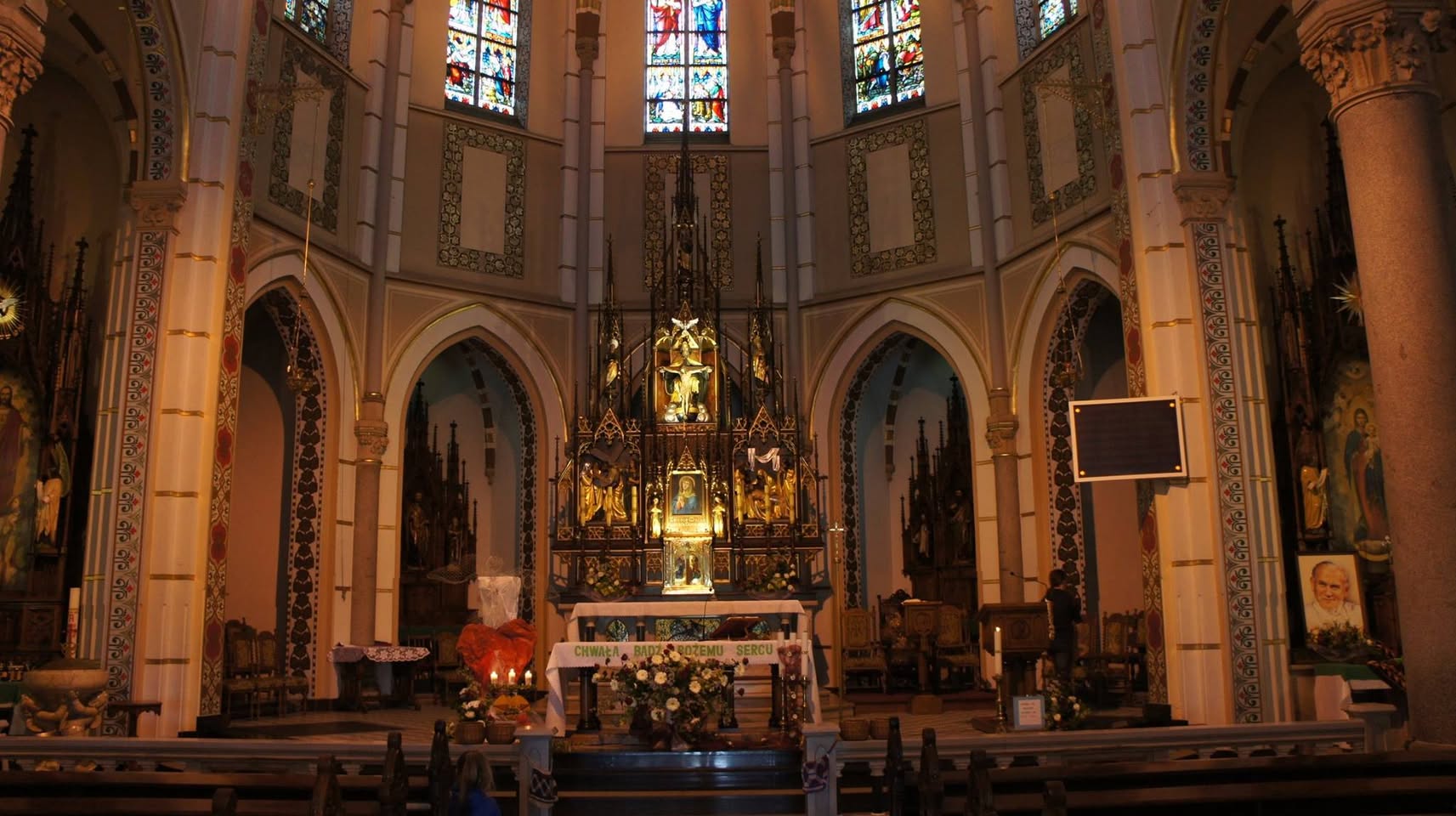 Here in this church Our Lady of Sorrows built by Saint Arnold Janssen I was sent as a seminarian