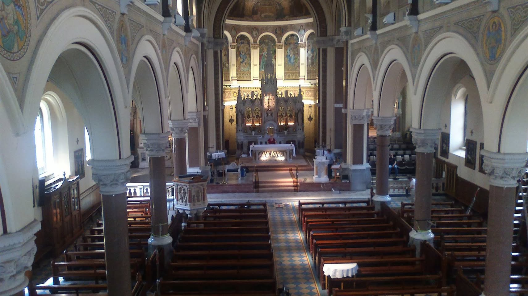 This morning we're going to broadcast Mass for RTE One from St…