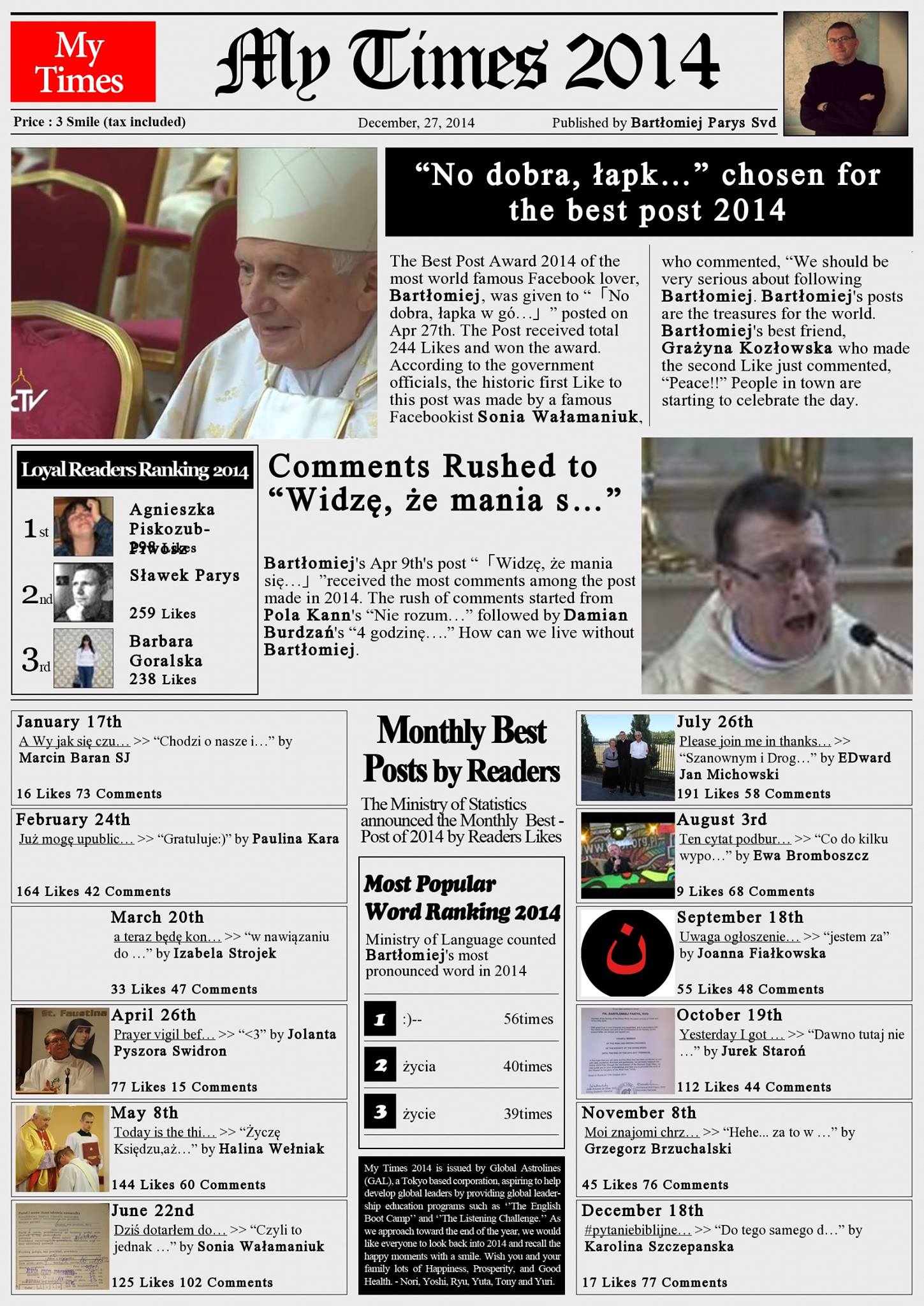 #Podsumowaniefejsikowe2014 ;)
Ten z automatu fb mi nie odpowiadał, więc posłużyłem się innym skryptem, choć i tak ja bym