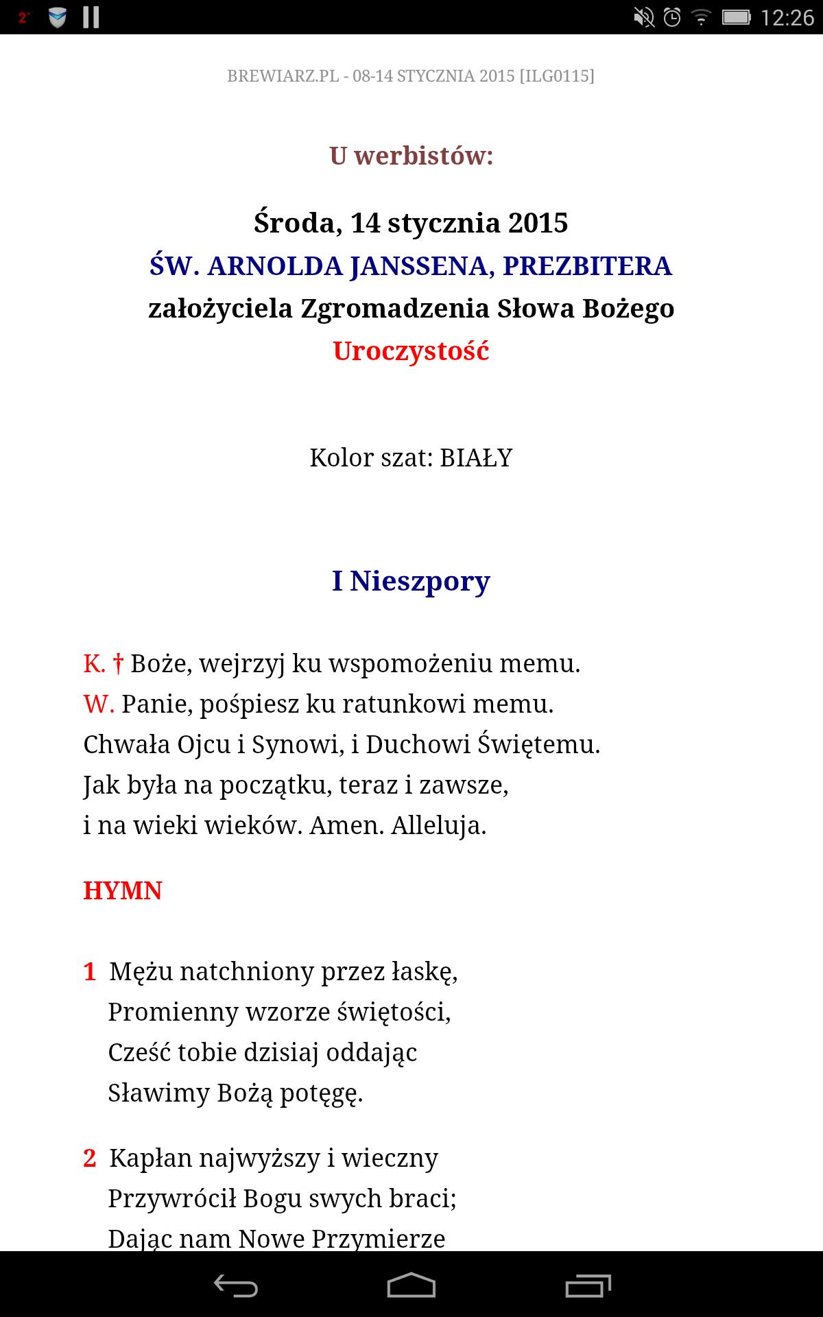 Świętowanie czas zacząć! :) Święty Arnold Janssen założyciel…