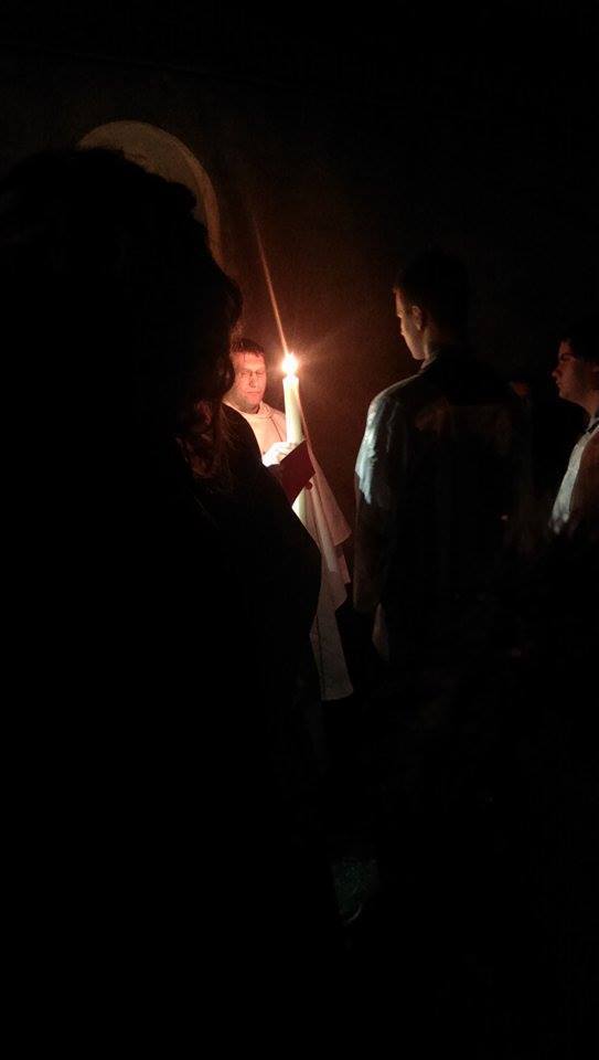 Celebration of the Easter Vigil in Waterford. A very blessed…