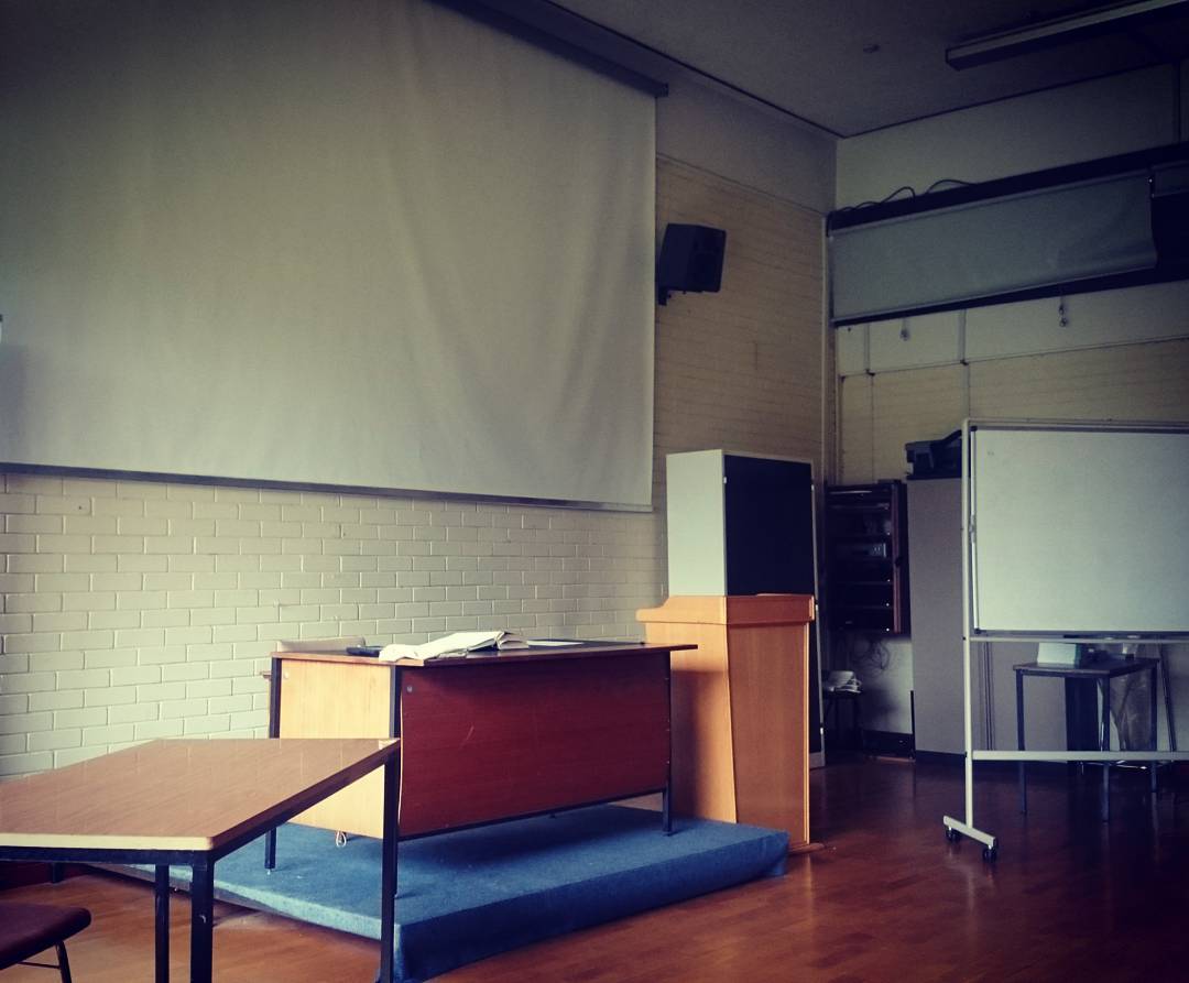 Kiedyś w tej sali studiowałem media. Dziś tu wybieramy nowy…