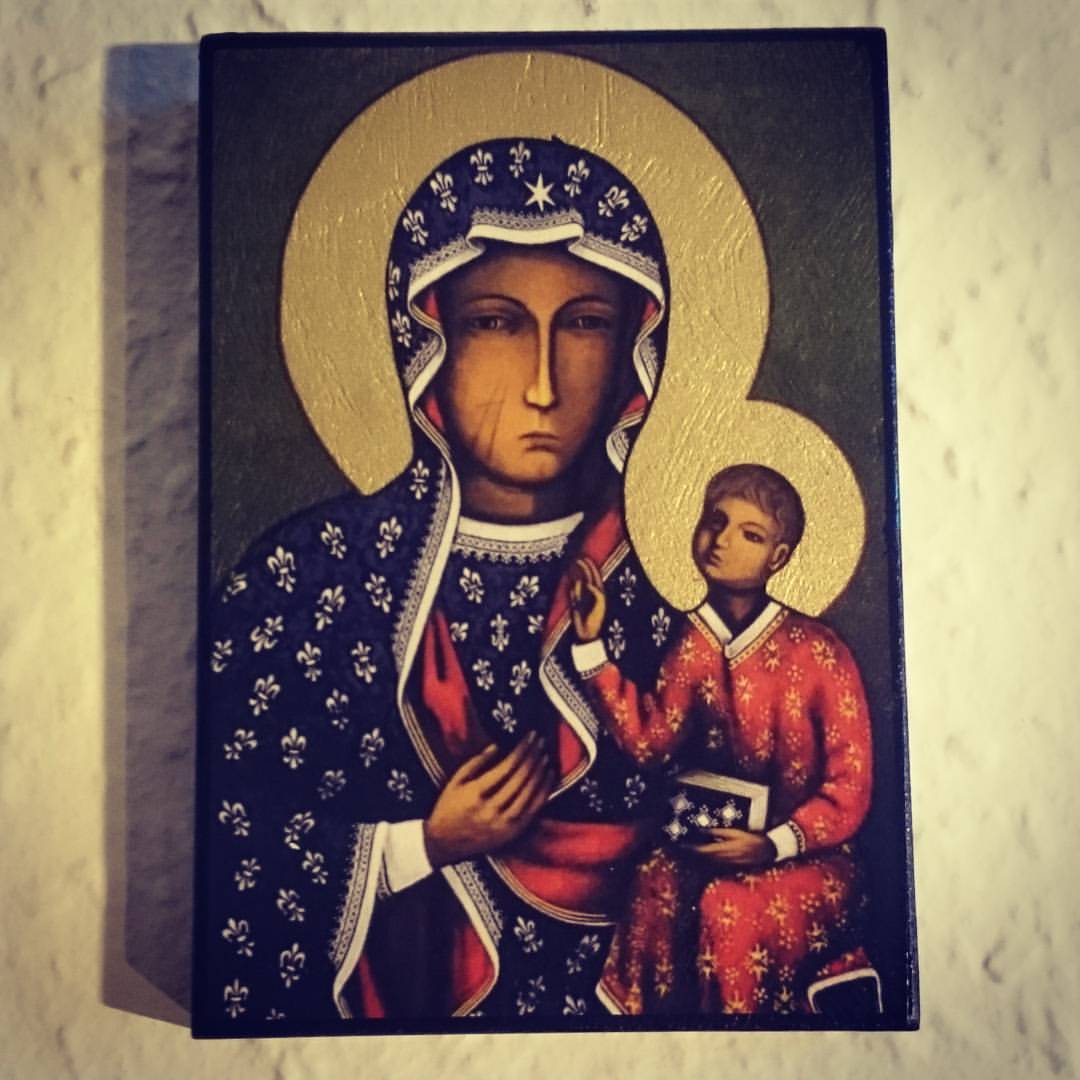 Jasnogórska ikona urzeka mnie najbardziej bez żadnych…