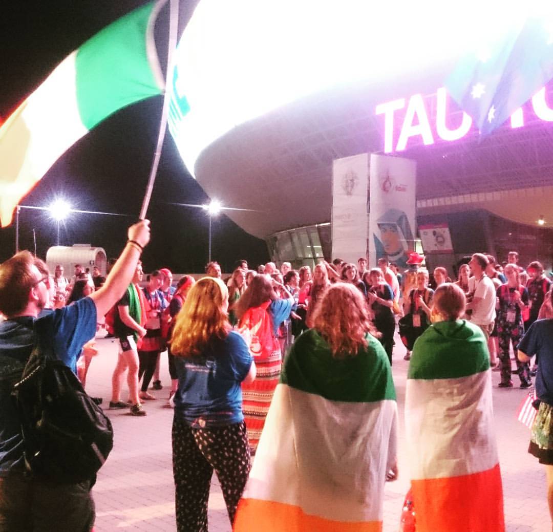 The craic continues :) @youth2000ireland runs the show in front…