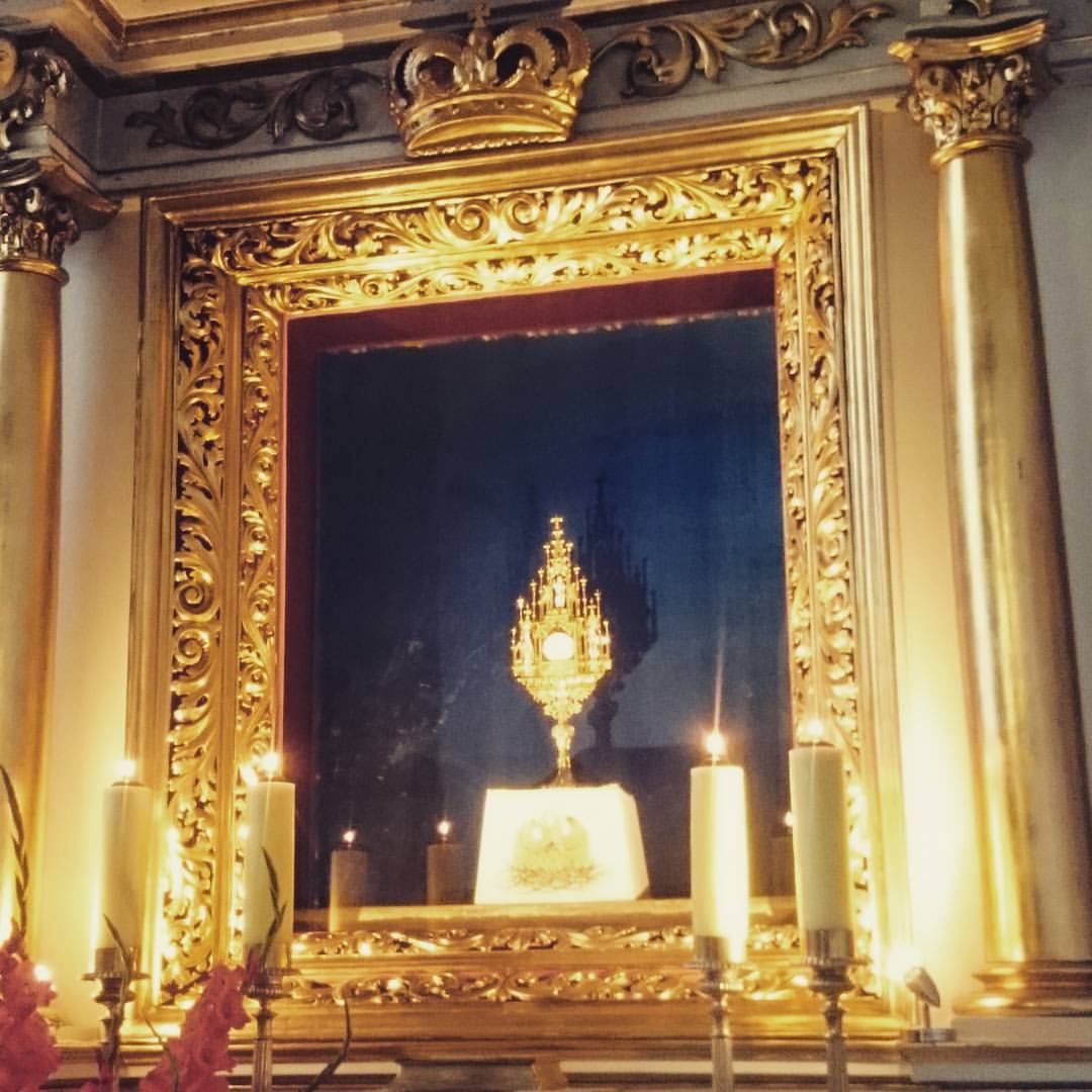 #chapel of perpetual #adoration of the Blessed Sacrament in my…