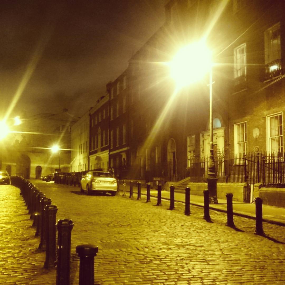 Dublin nocą, za takie oldschoolowe krajobrazy bardzo cenię to…