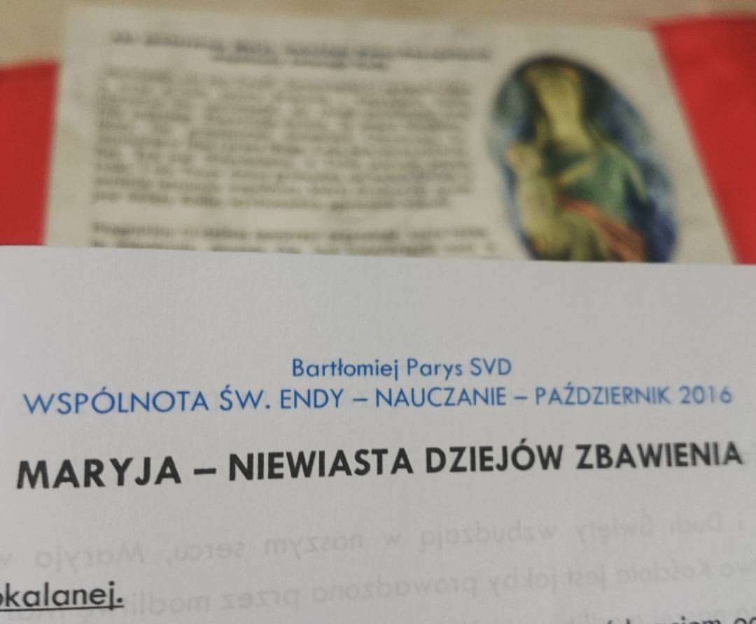 Dziś kolejne spotkanie wspólnoty św. Endy w naszym domu…