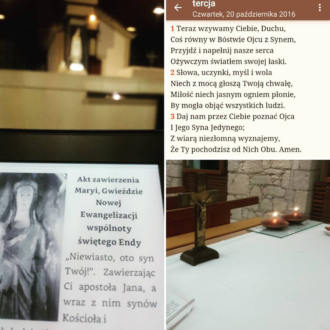 Wczoraj wieczorem piękny różaniec w Fatimie. Jako wspólnota Werbistów byliśmy zaproszeni do oficjalnego uczestnictwa w m