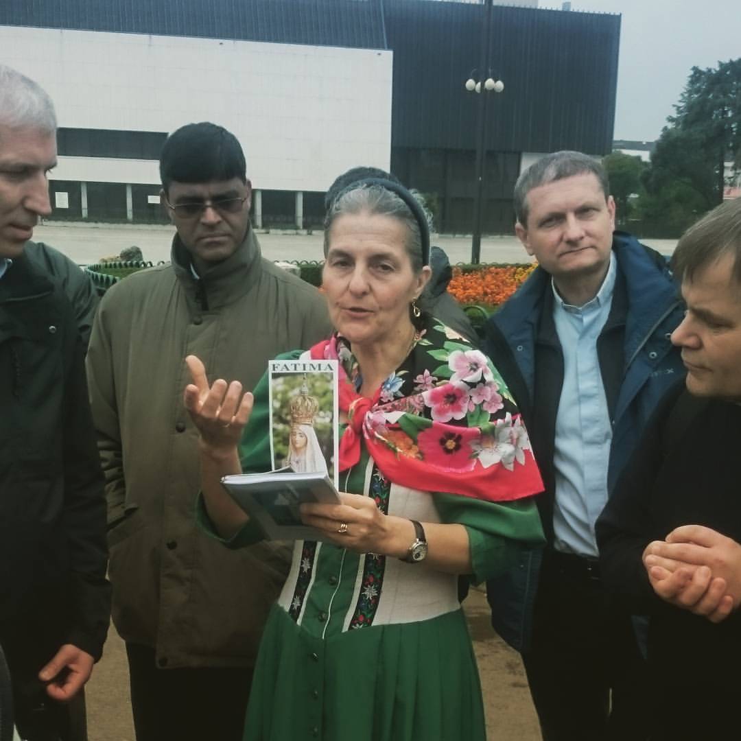 Dziś mamy odprowadzenie po Fatimie. Pani ma bardzo mocny…