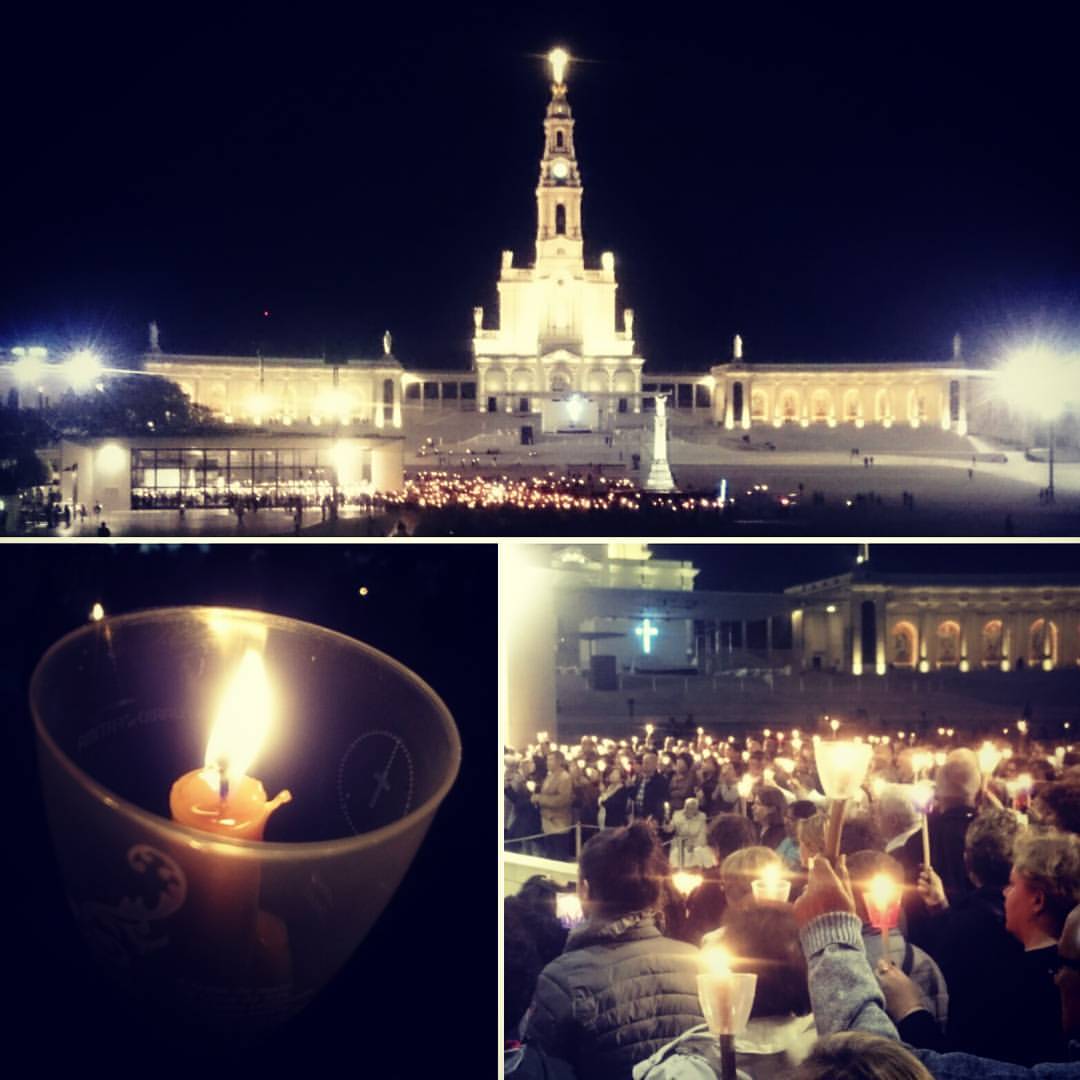 Those candlelight processions in Fatima are very moving. The tradition of venerating Our Lady with candlelight processio
