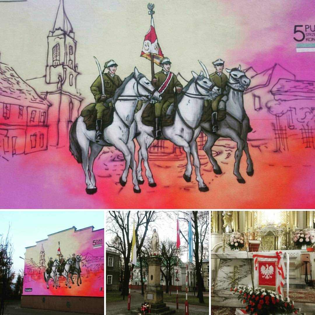 Today Polish nation celebrates the Independance Day. I'm delighted to celebrate it in my hometown where I was born and g