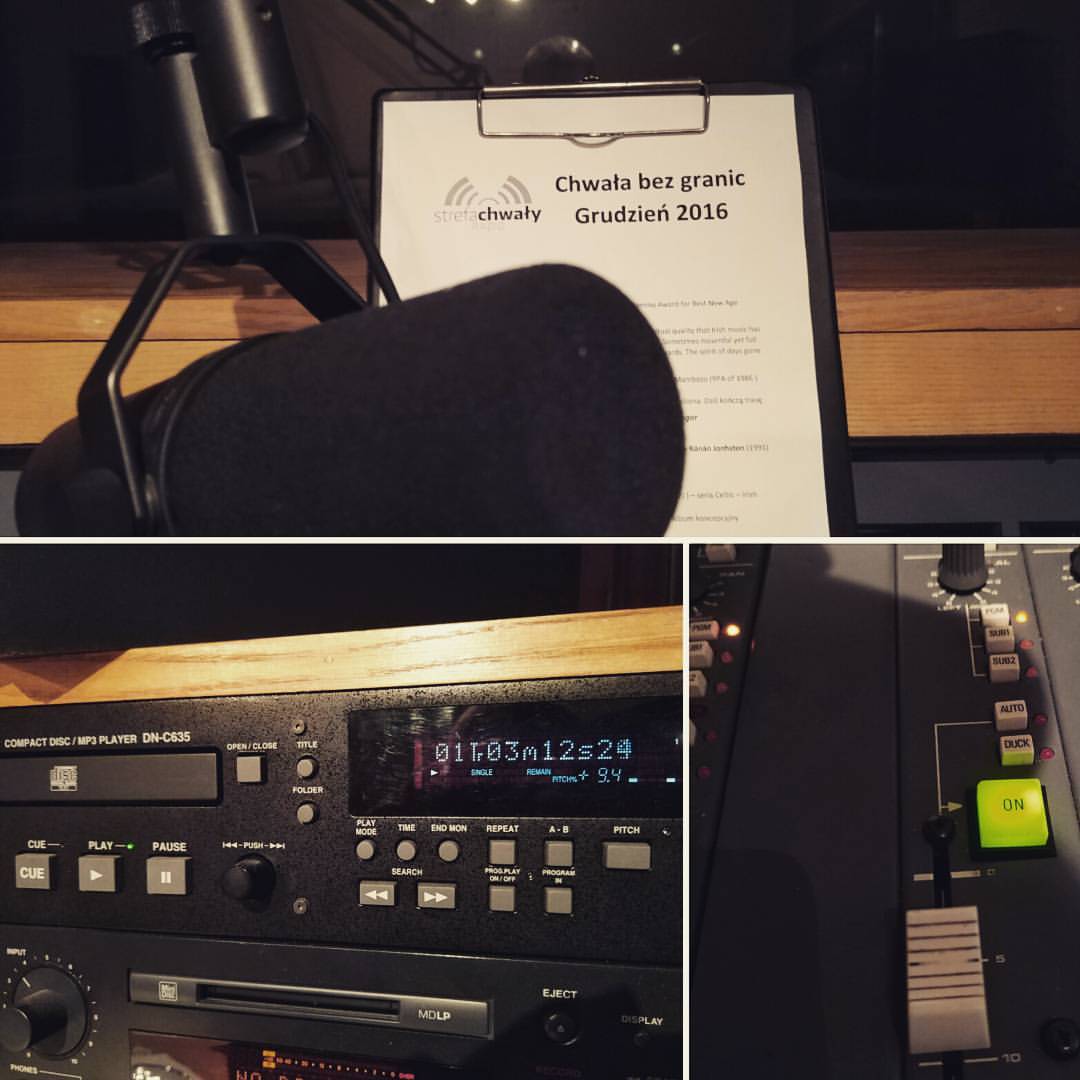 Working on my new radio show :) Praca w studio zawsze sprawia…