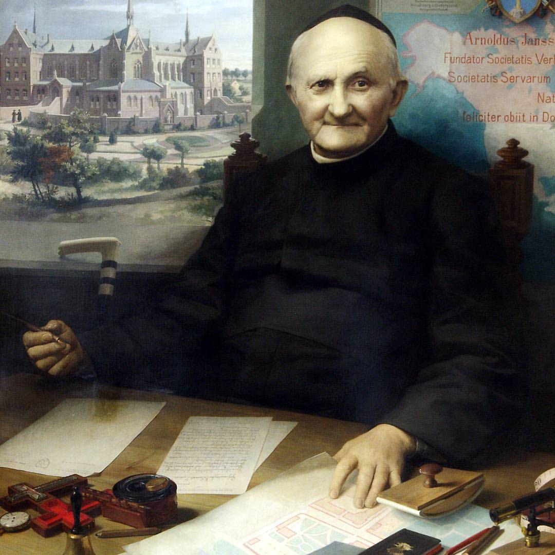 Today we, Divine Word Missionaries, are celebrating feast day of our founder Saint Arnold Janssen. Humble man with a gre