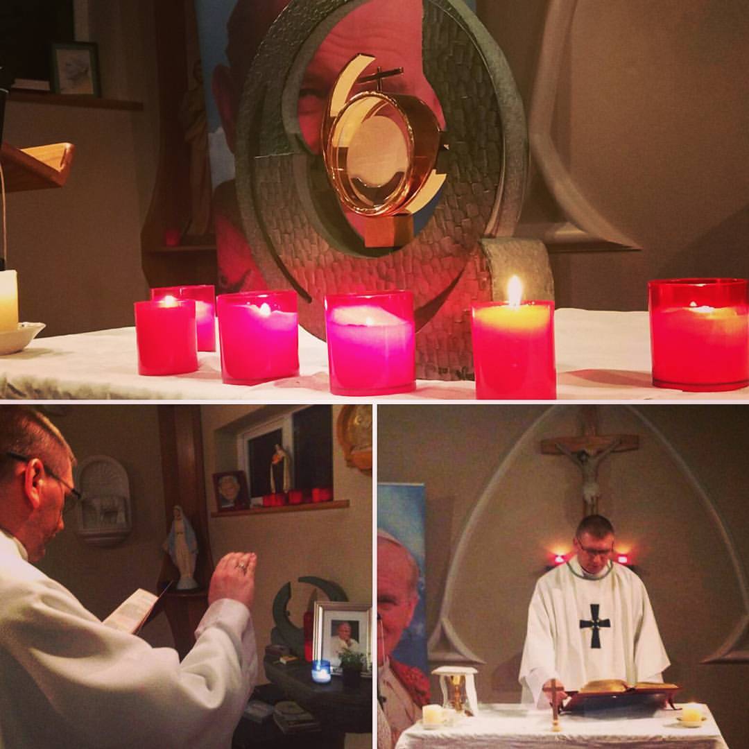 Piękna noc czuwania. Eucharystię sprawowałem m.in. o Nową…
