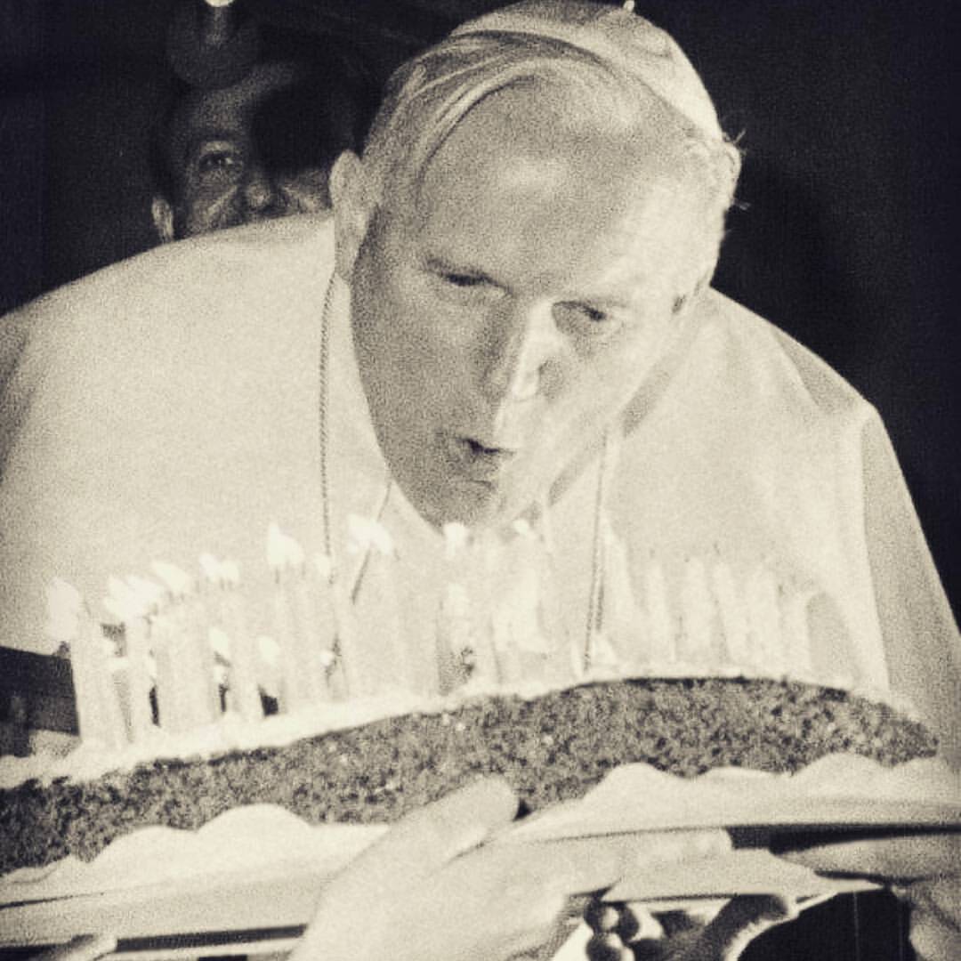 Happy #birthday John Paul II :) Dziś w niebie ale my na ziemi…