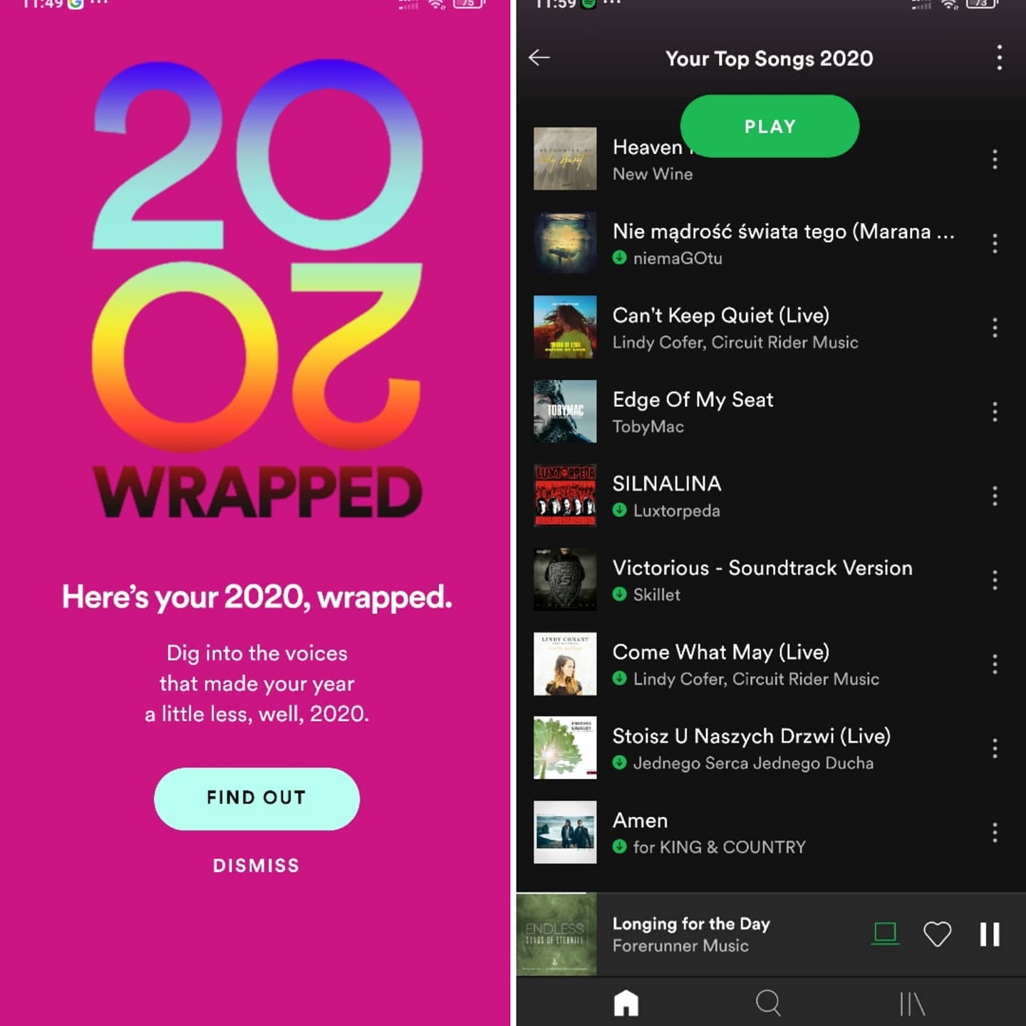 Od kilku lat jest taki miły akcent kończącego się roku dla tych, którzy mają styl #życiejakmuzyka kiedy to Spotify gener
