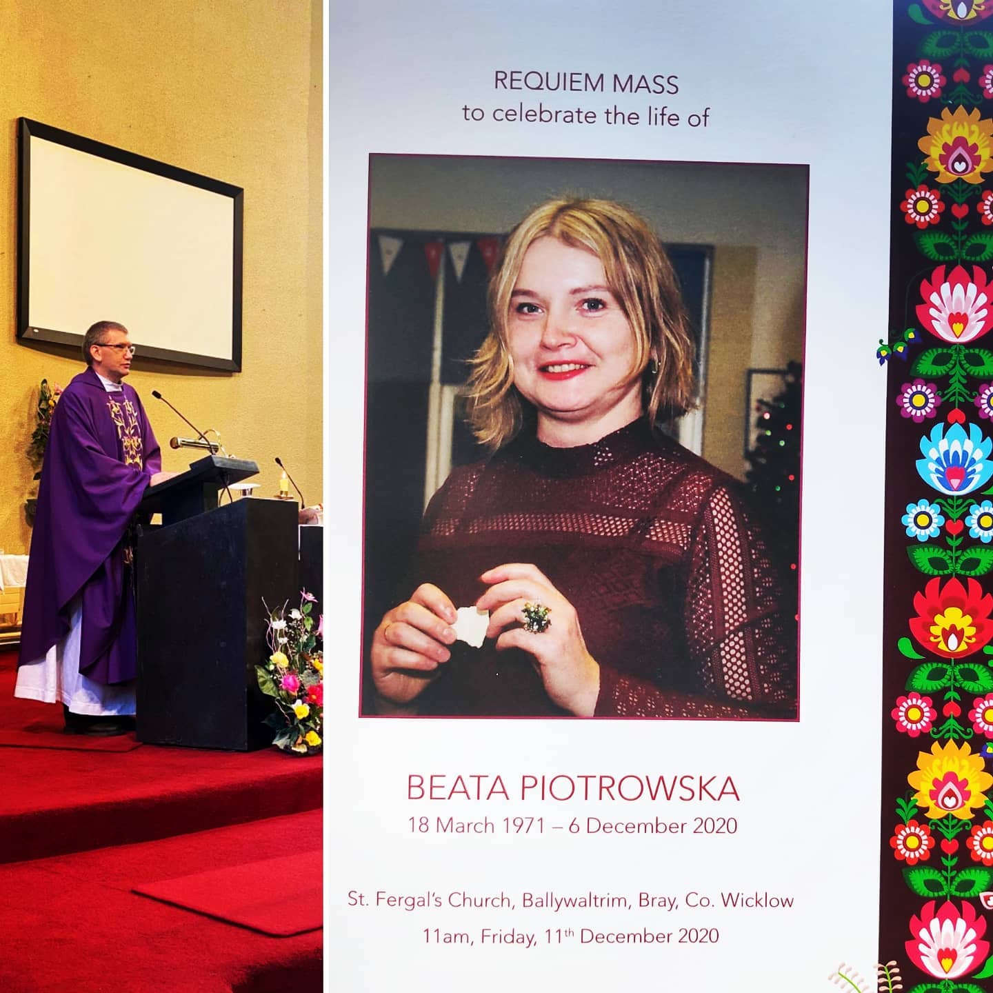 Pożegnaliśmy dziś Beatę, którą uczestniczyła w katechezach dla…