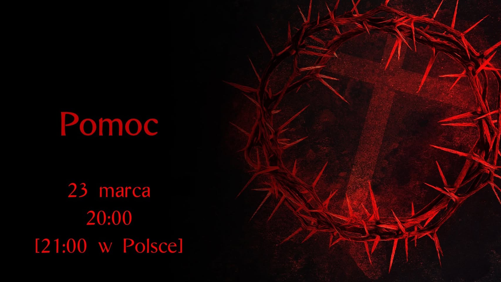 Transmisja tu na profilu. Zapraszam