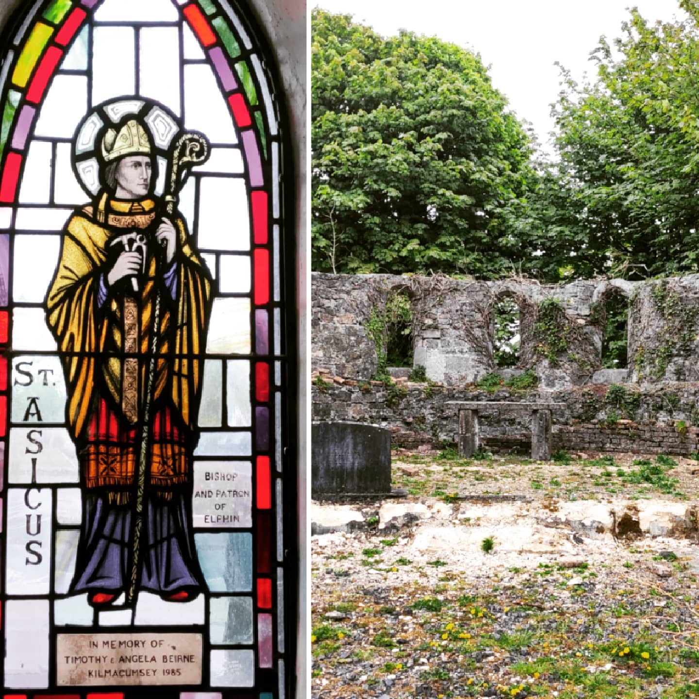 Przy niedzieli wypad historyczny w okolicę. Diecezja w której jest położony nasz dom zakonny to diecezja Elphin. Jest je