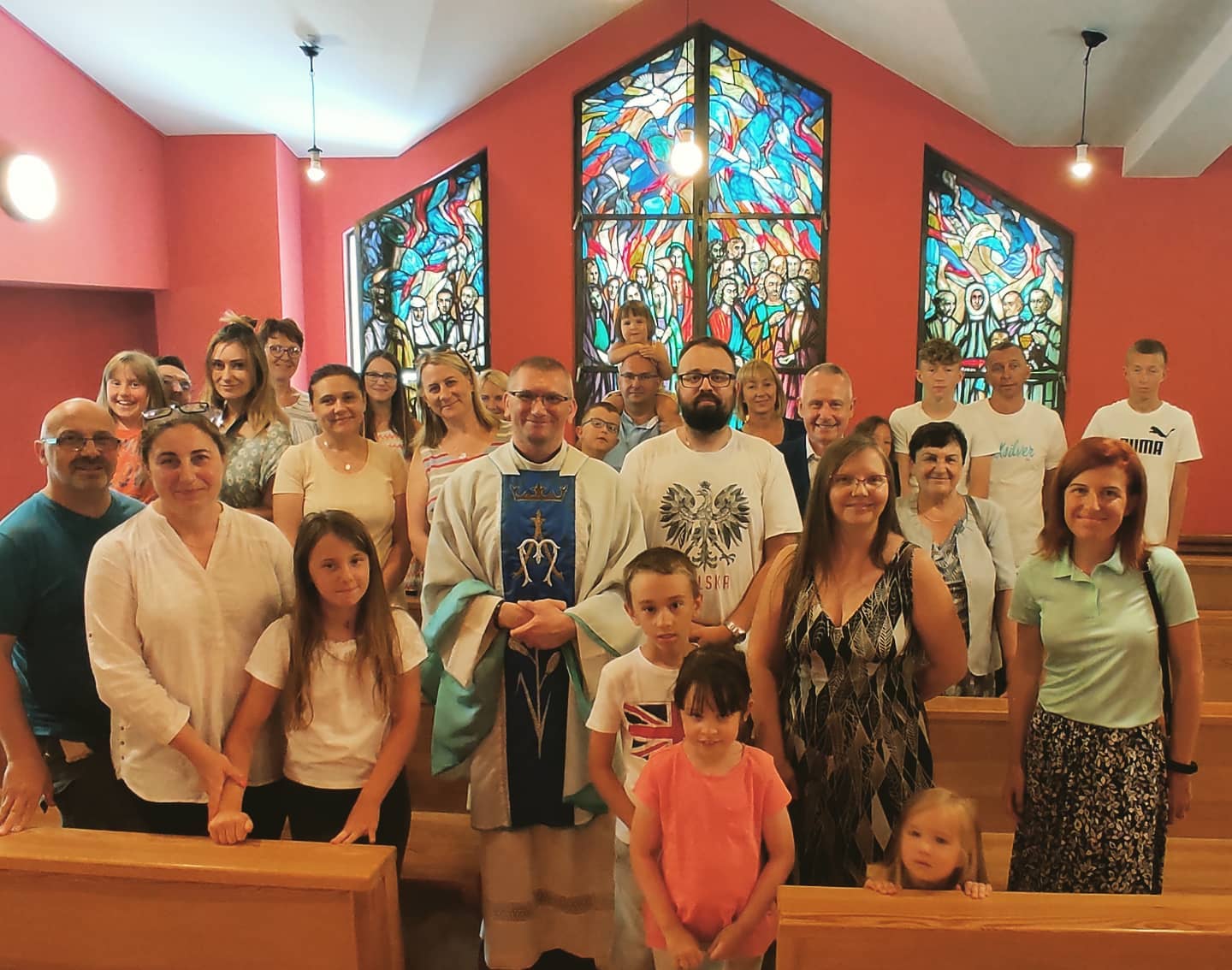 Dziś piękne wydarzenie. Eucharystia dla naszej Wspólnoty Słowa…