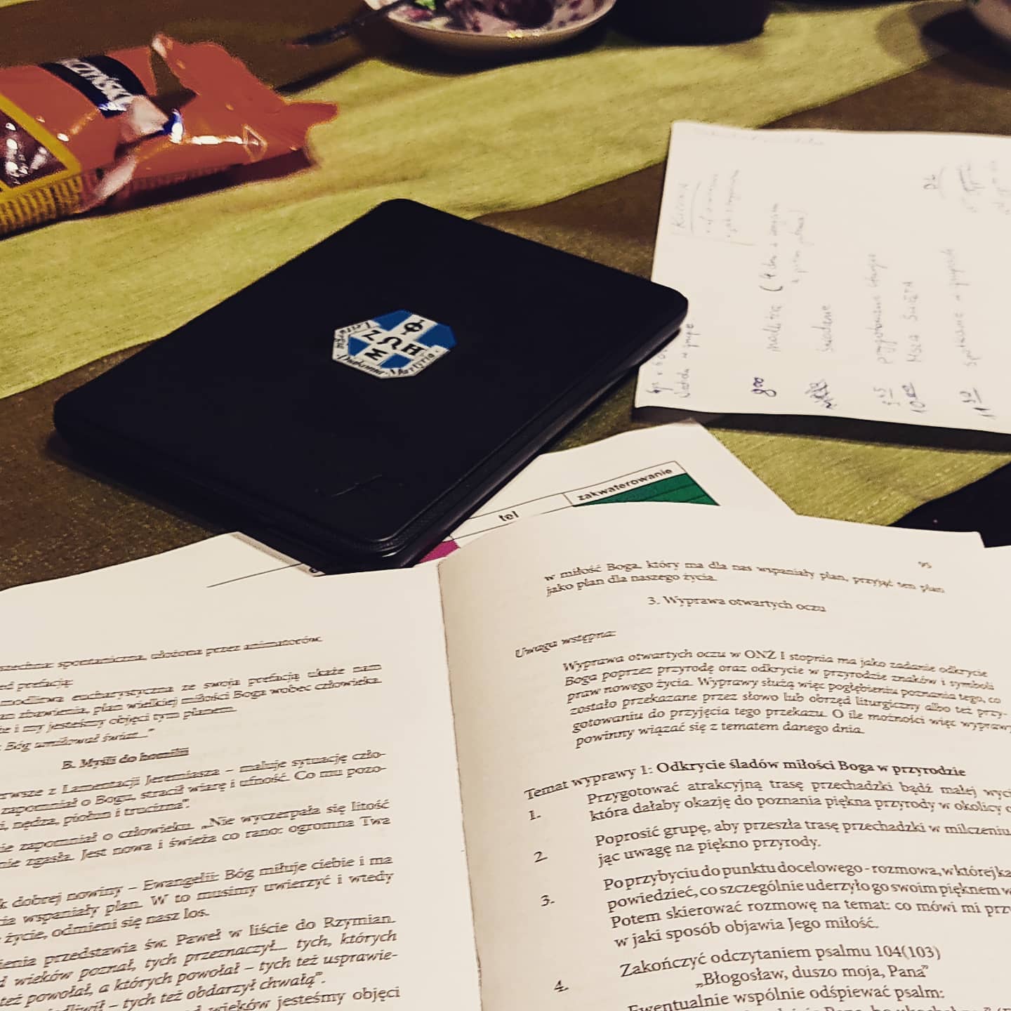 Pierwsza narada diakonii oazy za nami. Możemy dziś witać…