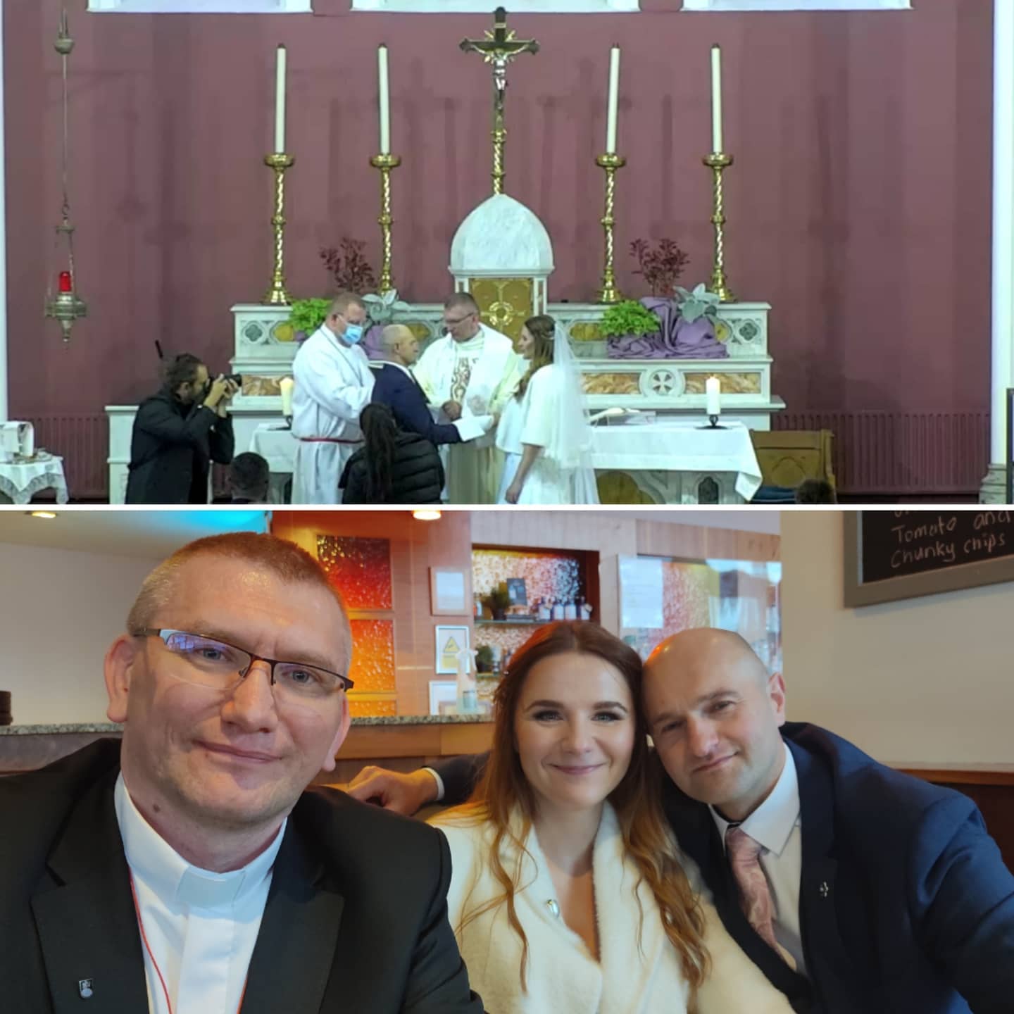 Dziś świętujemy z Beatą i Ryszardem ich sakrament małżeństwa 🔥…