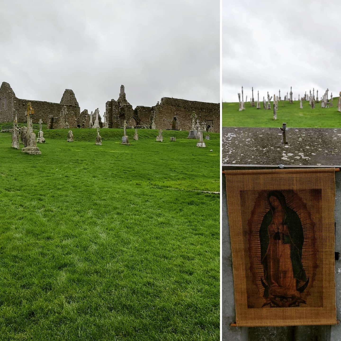 Comiesięczna wizyta modlitewna w Clonmacnois dziś specjalnie 12…