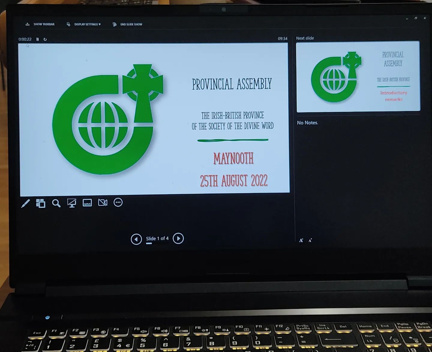 Dziś w naszym domu werbistowskim w Maynooth k/Dublina będziemy…
