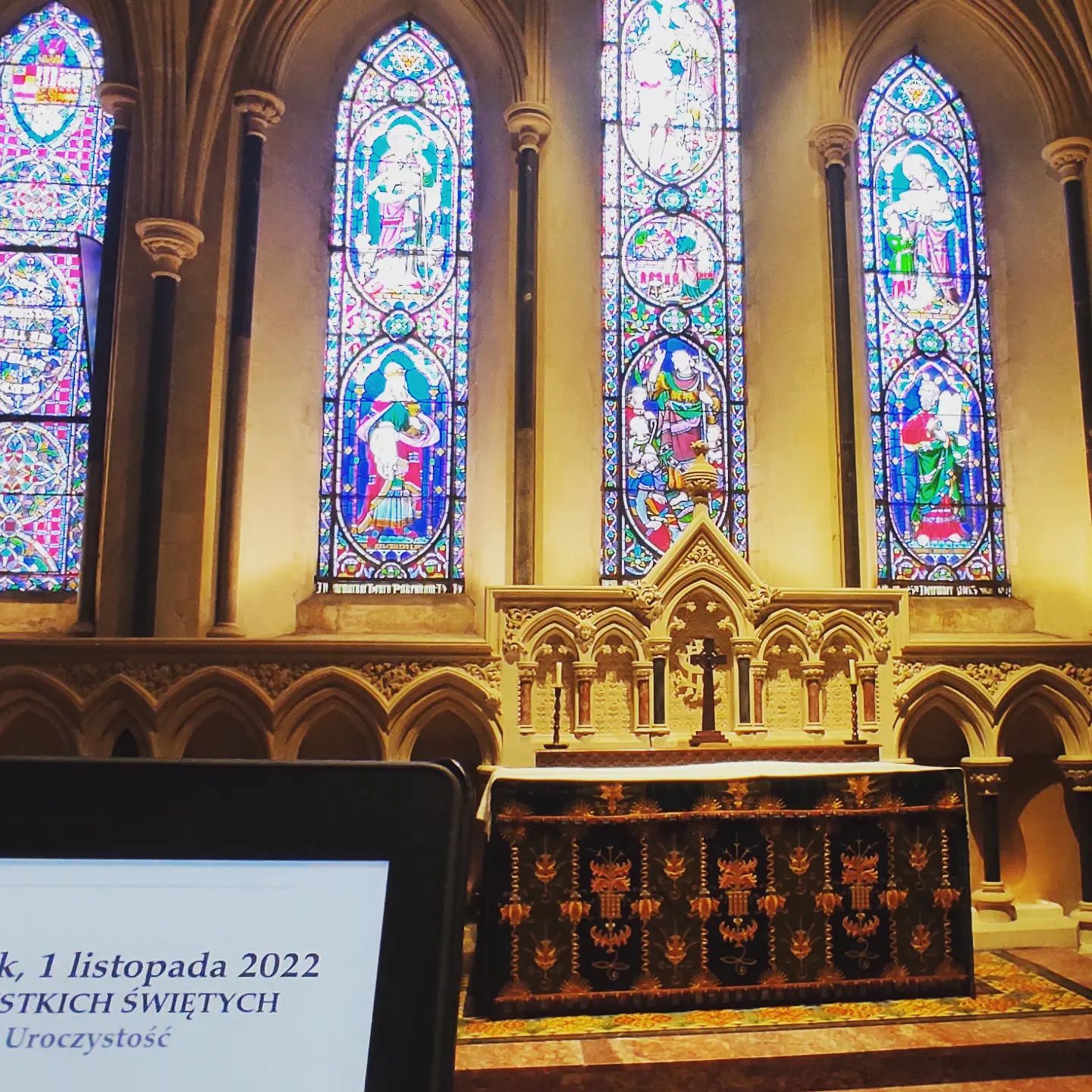 Dziś brewiarz ekumenicznie, w katedrze św. Patryka w Dublinie.…