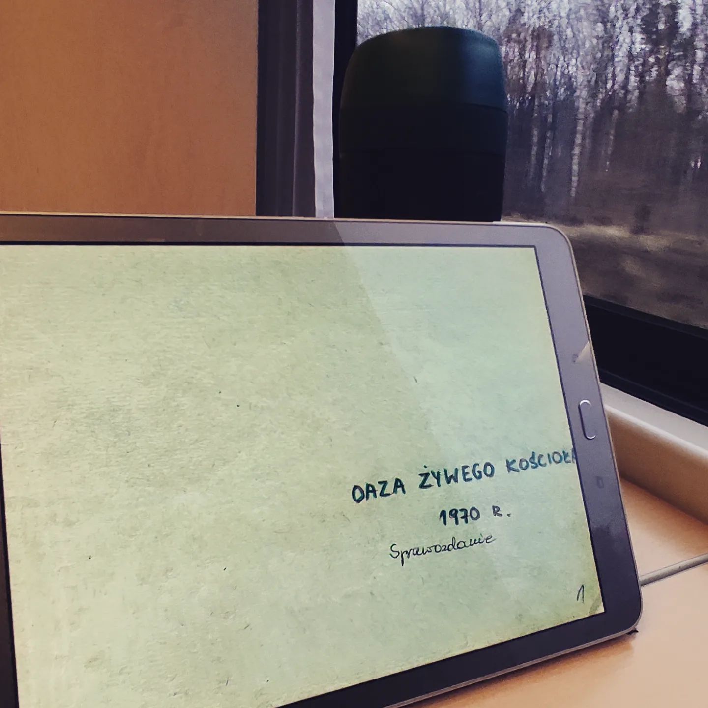 Uwielbiam jeździć pociągami, ale na wyspie to bardzo rzadka…