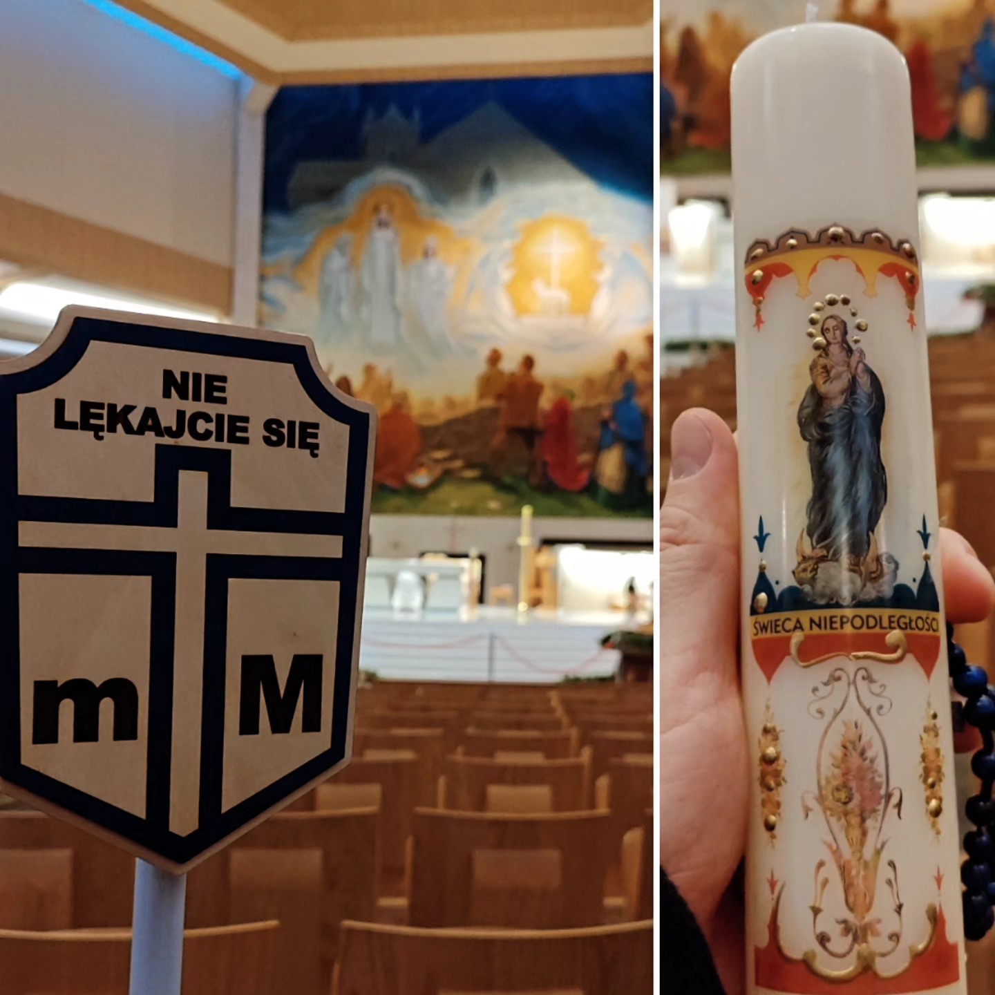 Nasza modlitwa Krucjata Wyzwolenia Człowieka w Irlandii, w sanktuarium maryjnym w Knock, przypad