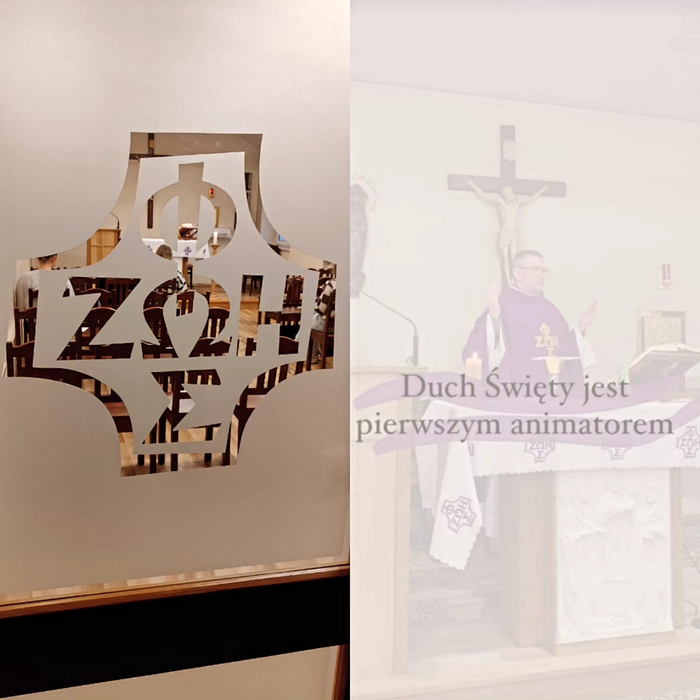 Początek czasu w Polsce, to pomoc w KODA (czyli Kursie Oazowym dla Animatorów) - którą w swoim domu rekolekcyjnym przeży